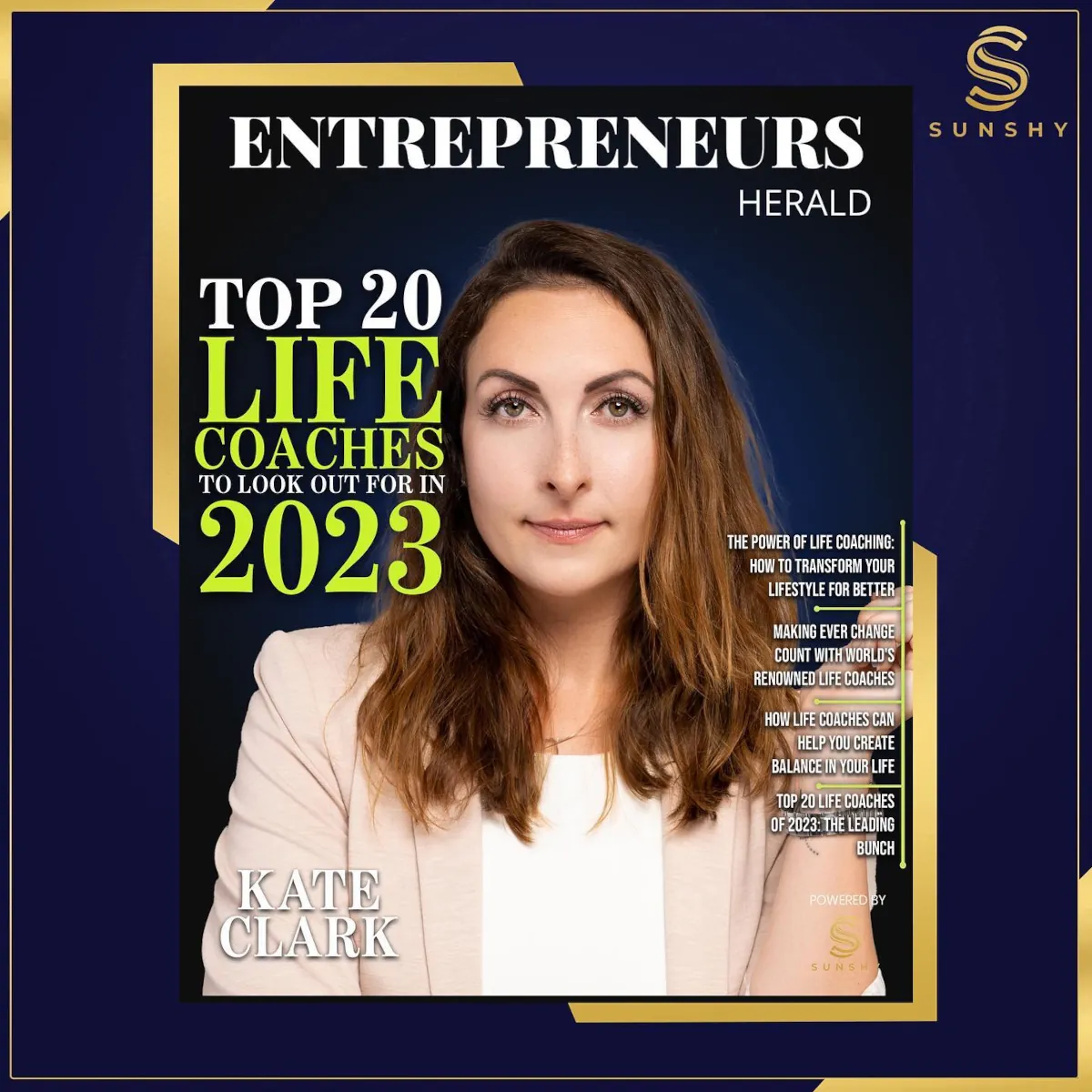 Kathrin Lauda in Entrepreneurs Herald